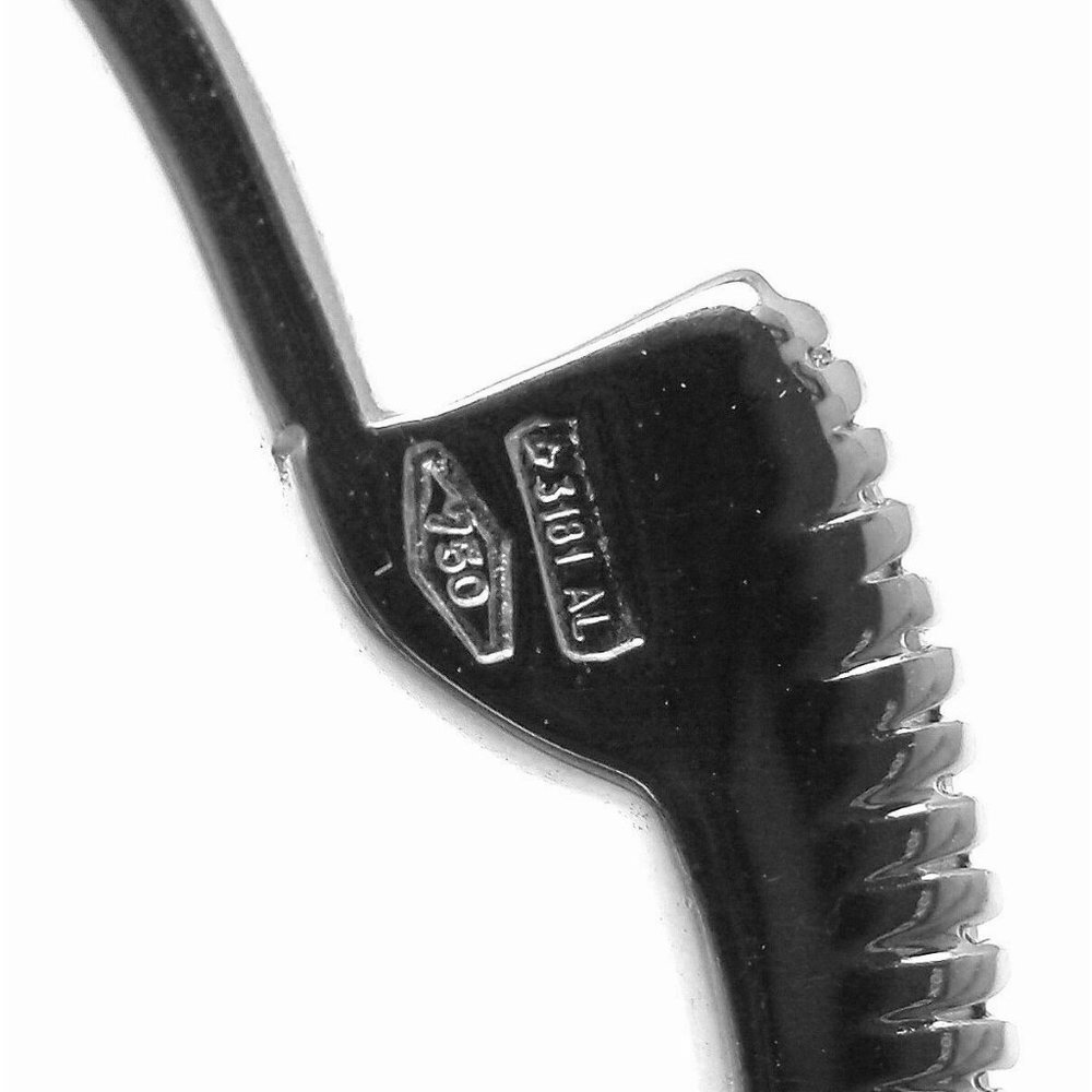 Authentic! Damiani 18k Rose/white Gold Diamond Hoop Earrings​ - Picture 5 of 9